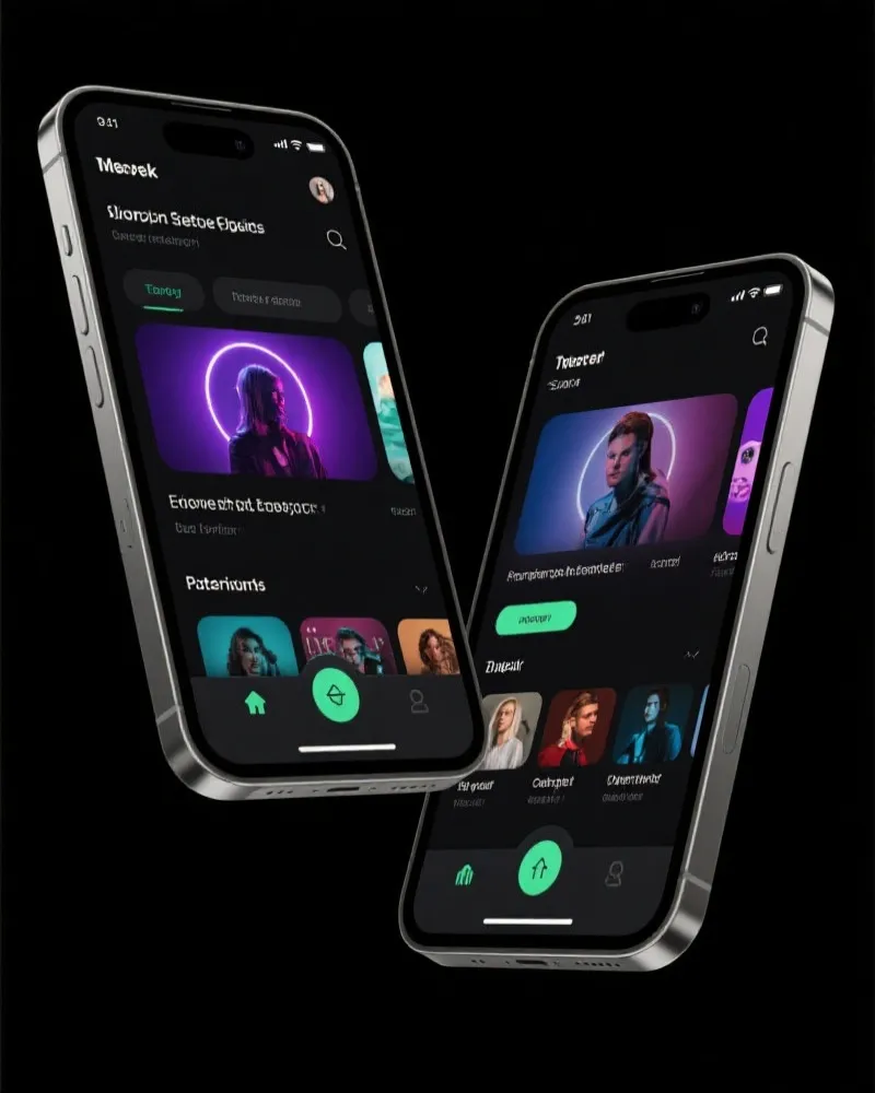 极悦娱乐 APP Interface